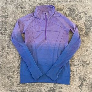 Ivivva 1/4 zip long sleeve shirt